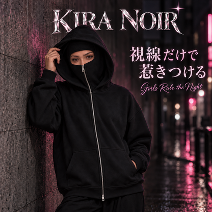 KN マユクル フェイスカバーパーカー