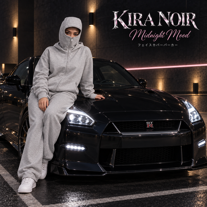 KN マユクル フェイスカバーパーカー